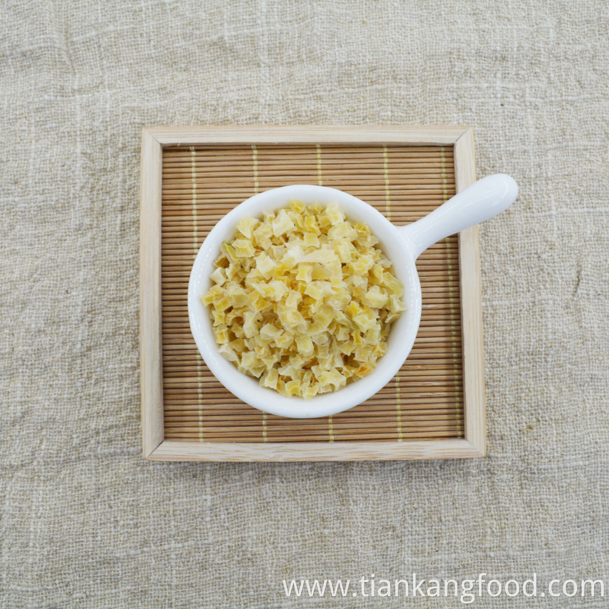 dehydrated white potato cubes